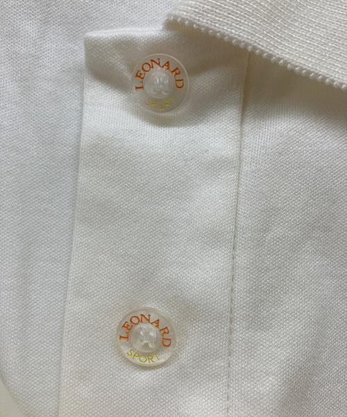 LEONARD SPORT（レオナール スポーツ）LEONARD SPORT (レオナール スポーツ) ポロシャツ ベージュ サイズ:40の古着・服飾アイテム