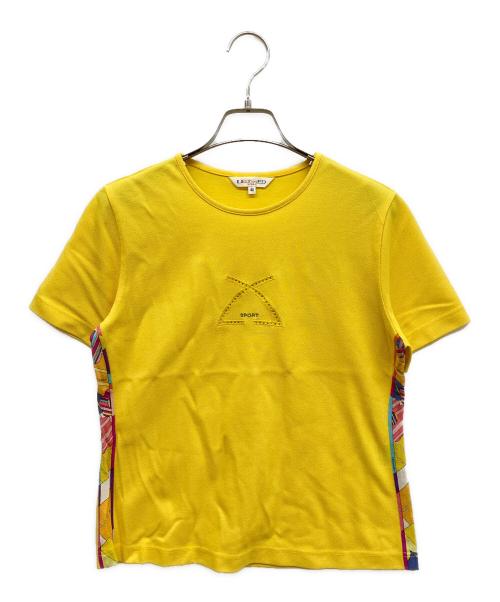 LEONARD SPORT（レオナール スポーツ）LEONARD SPORT (レオナール スポーツ) 半袖カットソー イエロー サイズ:40の古着・服飾アイテム