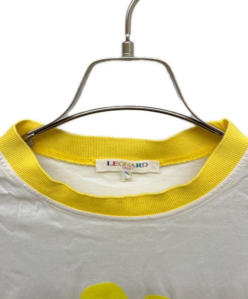 LEONARD SPORT（レオナール スポーツ）LEONARD SPORT (レオナール スポーツ) 半袖カットソー ホワイト サイズ:Mの古着・服飾アイテム