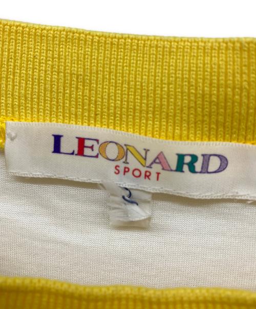 LEONARD SPORT（レオナール スポーツ）LEONARD SPORT (レオナール スポーツ) 半袖カットソー ホワイト サイズ:Mの古着・服飾アイテム