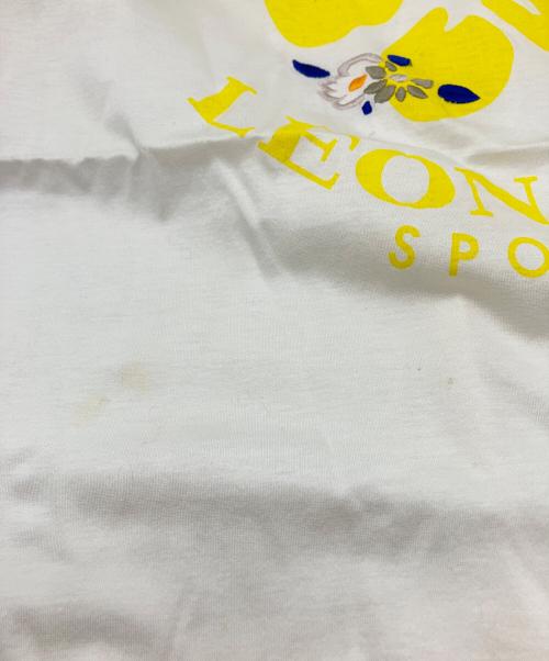 LEONARD SPORT（レオナール スポーツ）LEONARD SPORT (レオナール スポーツ) 半袖カットソー ホワイト サイズ:Mの古着・服飾アイテム