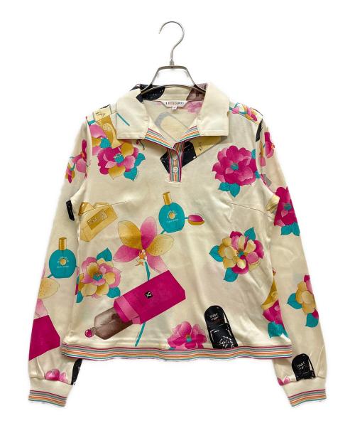 LEONARD SPORT（レオナール スポーツ）LEONARD SPORT (レオナール スポーツ) ポロシャツ ベージュ サイズ:40の古着・服飾アイテム