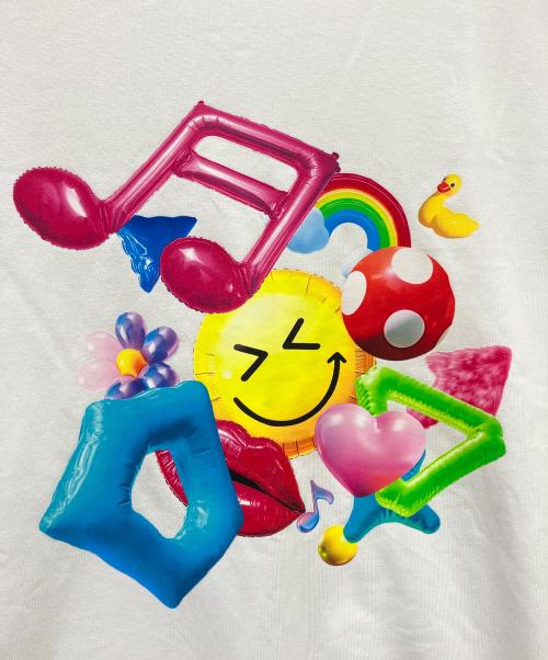 Milk ARENA TOUR Tシャツ（ミルクアリーナツアーティシャツ）Milk ARENA TOUR Tシャツ (ミルクアリーナツアーティシャツ) SMILE POP!なツアーロンT ホワイト サイズ:-の古着・服飾アイテム