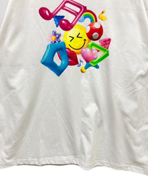 Milk ARENA TOUR Tシャツ（ミルクアリーナツアーティシャツ）Milk ARENA TOUR Tシャツ (ミルクアリーナツアーティシャツ) SMILE POP!なツアーロンT ホワイト サイズ:-の古着・服飾アイテム