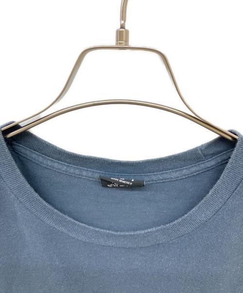 stussy（ステューシー）stussy (ステューシー) シャドーマンプリントTシャツ ブルー サイズ:Mの古着・服飾アイテム