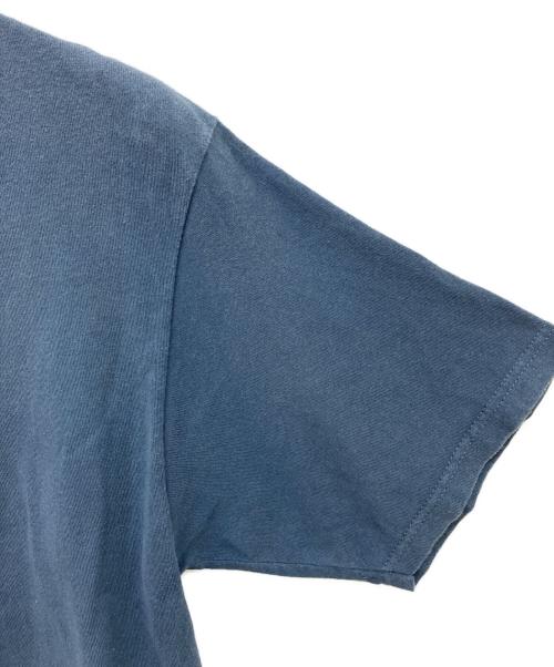stussy（ステューシー）stussy (ステューシー) シャドーマンプリントTシャツ ブルー サイズ:Mの古着・服飾アイテム