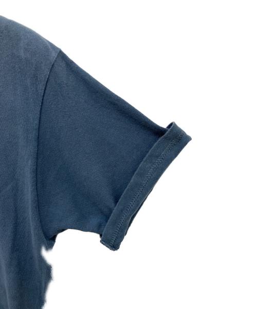 stussy（ステューシー）stussy (ステューシー) シャドーマンプリントTシャツ ブルー サイズ:Mの古着・服飾アイテム