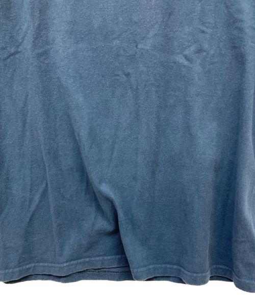 stussy（ステューシー）stussy (ステューシー) シャドーマンプリントTシャツ ブルー サイズ:Mの古着・服飾アイテム
