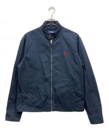 POLO RALPH LAUREN（ポロ・ラルフローレン）の古着「スイングトップ」｜ネイビー