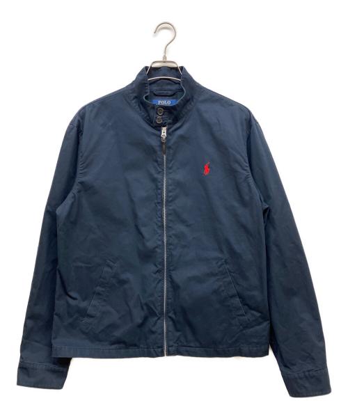POLO RALPH LAUREN（ポロ・ラルフローレン）POLO RALPH LAUREN (ポロ・ラルフローレン) スイングトップ ネイビー サイズ:Mの古着・服飾アイテム