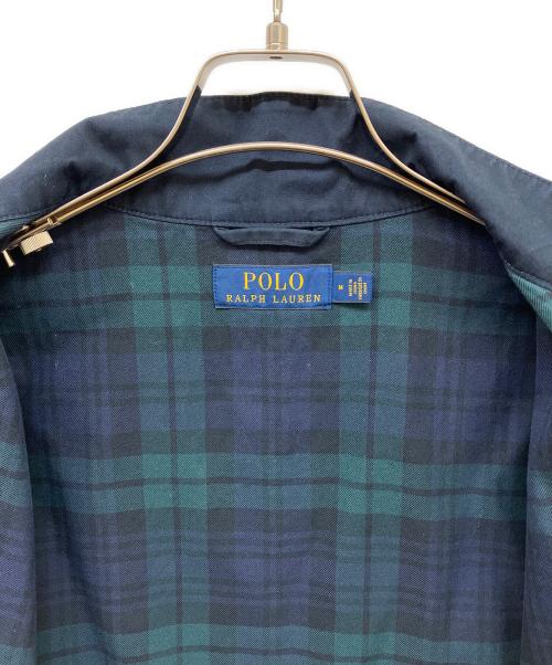 POLO RALPH LAUREN（ポロ・ラルフローレン）POLO RALPH LAUREN (ポロ・ラルフローレン) スイングトップ ネイビー サイズ:Mの古着・服飾アイテム
