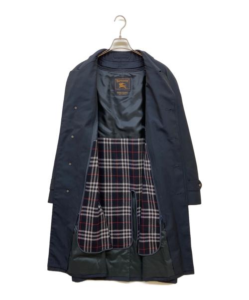 Burberry's（バーバリーズ）Burberry's (バーバリーズ) ライナー付カシミヤウールステンカラーコート ネイビー サイズ:不明の古着・服飾アイテム