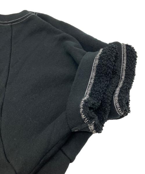 tricot COMME des GARCONS（トリココムデギャルソン）tricot COMME des GARCONS (トリココムデギャルソン) 半袖スウェット ブラック サイズ:Mの古着・服飾アイテム