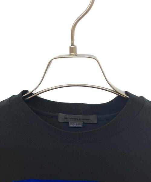 ALEXANDER WANG（アレキサンダー・ワン）ALEXANDER WANG (アレキサンダー・ワン) ロゴTシャツ ブラック サイズ:Sの古着・服飾アイテム
