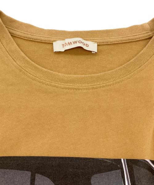 TOM WOOD（トムウッド）TOM WOOD (トムウッド) ワイドカットソー ブラウン サイズ:SIZE Sの古着・服飾アイテム