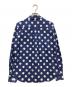 COMME des GARCONS COMME des GARCONS (コムデギャルソン コムデギャルソン) 丸襟ドットシャツ ホワイト×ネイビー サイズ:SIZE S：8000円