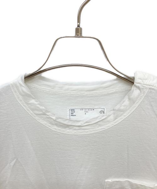 sacai（サカイ）sacai (サカイ) ポケットTシャツ ホワイト サイズ:3の古着・服飾アイテム