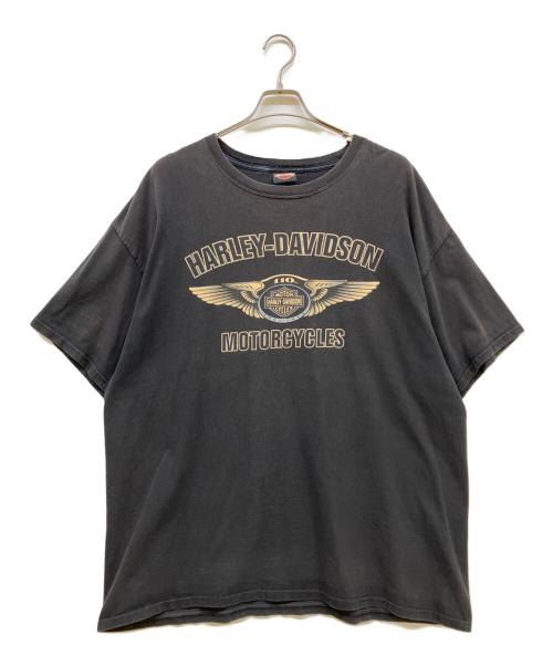 HARLEY-DAVIDSON（ハーレーダビッドソン）HARLEY-DAVIDSON (ハーレーダビッドソン) プリントカットソー グレー サイズ:SIZE 2XLの古着・服飾アイテム