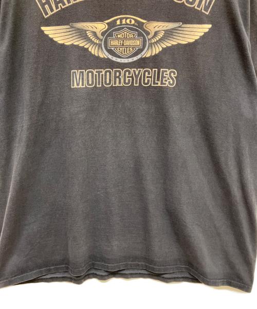 HARLEY-DAVIDSON（ハーレーダビッドソン）HARLEY-DAVIDSON (ハーレーダビッドソン) プリントカットソー グレー サイズ:SIZE 2XLの古着・服飾アイテム