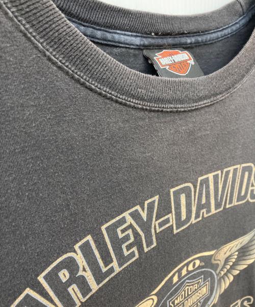 HARLEY-DAVIDSON（ハーレーダビッドソン）HARLEY-DAVIDSON (ハーレーダビッドソン) プリントカットソー グレー サイズ:SIZE 2XLの古着・服飾アイテム