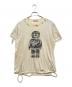 TEPPEI FURUYAMA（テッペイフルヤマ）の古着「ダメージデザインTシャツ」｜クリーム