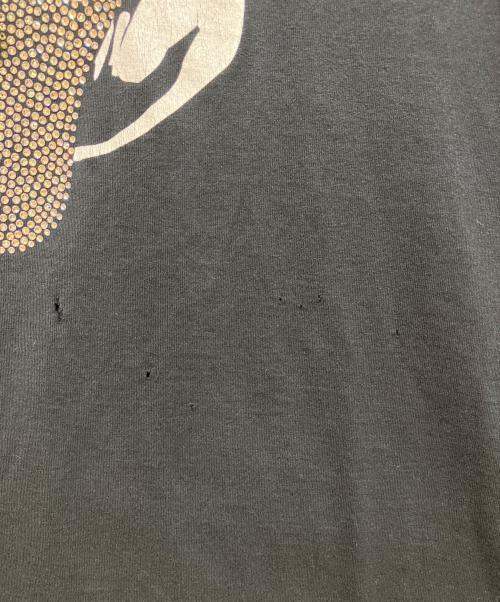 lucien pellat-finet（ルシアン・ペラフィネ）lucien pellat-finet (ルシアン・ペラフィネ) スカルプリントTシャツ ブラック サイズ:XLの古着・服飾アイテム