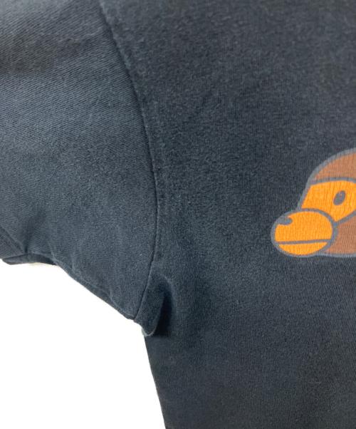 A BATHING APE（アベイシングエイプ）A BATHING APE (アベイシングエイプ) babymilo Tシャツ ブラック サイズ:MEDIUMの古着・服飾アイテム