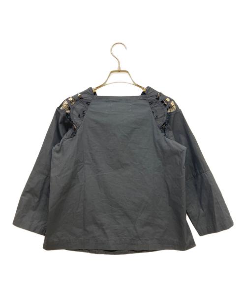 tricot COMME des GARCONS（トリココムデギャルソン）tricot COMME des GARCONS (トリココムデギャルソン) 切替ブラウス ブラック サイズ:-の古着・服飾アイテム