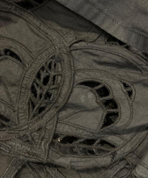 tricot COMME des GARCONS（トリココムデギャルソン）tricot COMME des GARCONS (トリココムデギャルソン) 切替ブラウス ブラック サイズ:-の古着・服飾アイテム