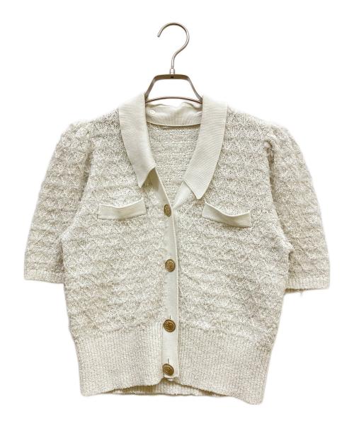 CELFORD（セルフォード）CELFORD (セルフォード) ジャカードニットセットアップ ホワイト サイズ:38の古着・服飾アイテム