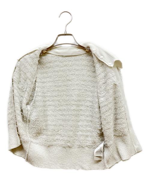 CELFORD（セルフォード）CELFORD (セルフォード) ジャカードニットセットアップ ホワイト サイズ:38の古着・服飾アイテム