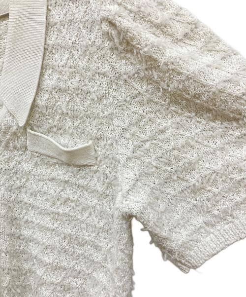 CELFORD（セルフォード）CELFORD (セルフォード) ジャカードニットセットアップ ホワイト サイズ:38の古着・服飾アイテム
