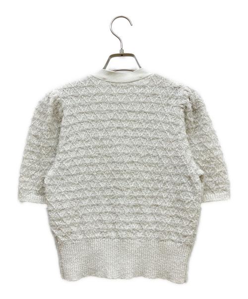 CELFORD（セルフォード）CELFORD (セルフォード) ジャカードニットセットアップ ホワイト サイズ:38の古着・服飾アイテム
