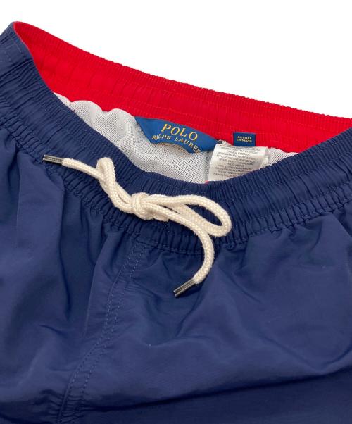 POLO RALPH LAUREN（ポロ・ラルフローレン）POLO RALPH LAUREN (ポロ・ラルフローレン) ナイロンハーフパンツ ネイビー サイズ:SIZE XSの古着・服飾アイテム