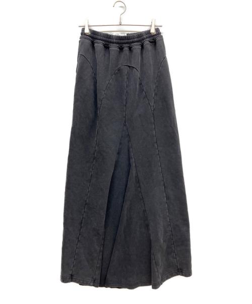 THEREDTHREAD（ザレッドスレッド）THEREDTHREAD (ザレッドスレッド) S slit line sweat skirt グレー サイズ:SIZE Freeの古着・服飾アイテム