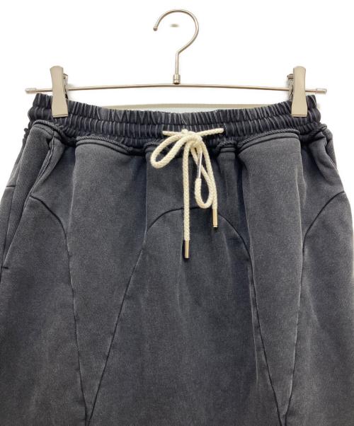 THEREDTHREAD（ザレッドスレッド）THEREDTHREAD (ザレッドスレッド) S slit line sweat skirt グレー サイズ:SIZE Freeの古着・服飾アイテム
