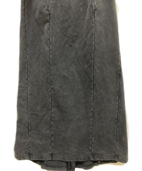 THEREDTHREAD（ザレッドスレッド）THEREDTHREAD (ザレッドスレッド) S slit line sweat skirt グレー サイズ:SIZE Freeの古着・服飾アイテム