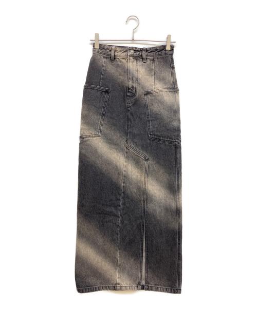 melt the lady（メルトザレディ）melt the lady (メルトザレディ) denim17 デニムスカート グレー サイズ:SIZE Sの古着・服飾アイテム