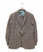 GUCCIグッチ）の古着「モヘアウールテーラードジャケット」｜マルチカラー