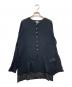 LES ATELIERS FRANCAIS DE CONFECTION（ル アトリエフランセ デ コンフェクション）の古着「HENLY NECK L/SL シャツ」｜ブラック