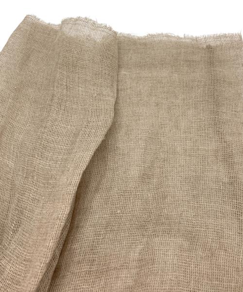 CALMER（カルメール）CALMER (カルメール) Plage (プラージュ) Mesh シャツ ベージュ サイズ:SIZE　F 未使用品の古着・服飾アイテム