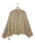 CALMER (カルメール) Plage (プラージュ) Mesh シャツ ベージュ サイズ:SIZE　F 未使用品：8000円