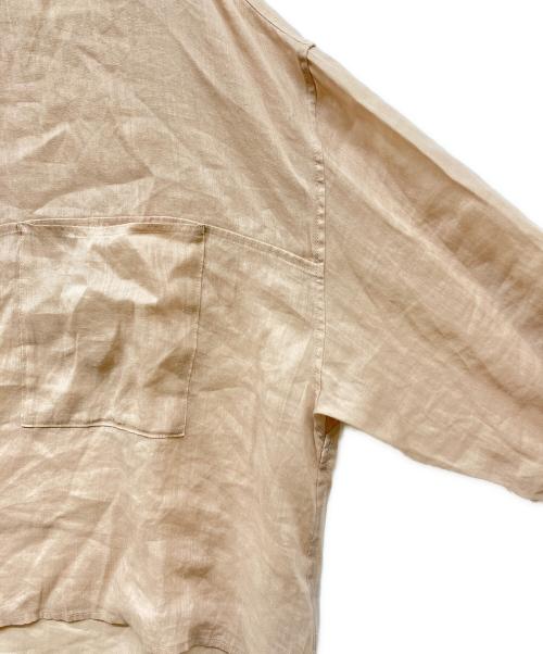 Plage（プラージュ）Plage (プラージュ) RAMIE LYOCELL CROPPED シャツ ピンク サイズ:SIZE Freeの古着・服飾アイテム