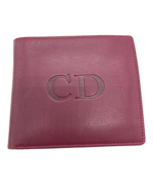 Christian Dior（クリスチャン ディオール）Christian Dior (クリスチャン ディオール) 2つ折り財布 ボルドーの古着・服飾アイテム