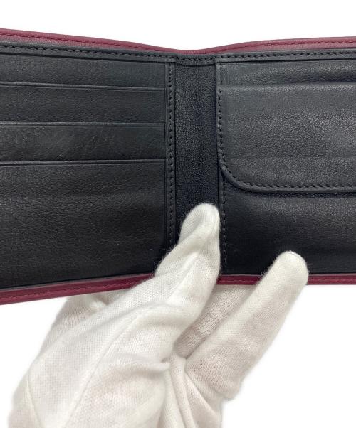 Christian Dior（クリスチャン ディオール）Christian Dior (クリスチャン ディオール) 2つ折り財布 ボルドーの古着・服飾アイテム