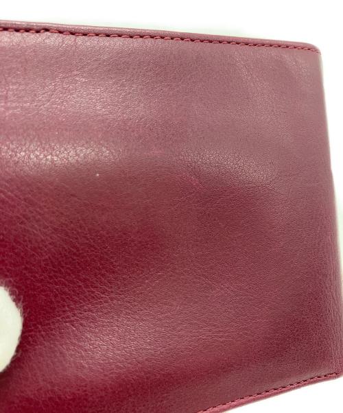 Christian Dior（クリスチャン ディオール）Christian Dior (クリスチャン ディオール) 2つ折り財布 ボルドーの古着・服飾アイテム