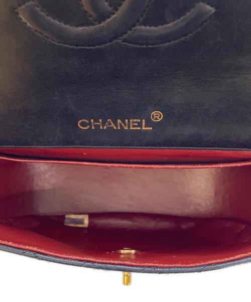 CHANEL（シャネル）CHANEL (シャネル) ハーフムーンチェーンショルダーバッグ ブラックの古着・服飾アイテム