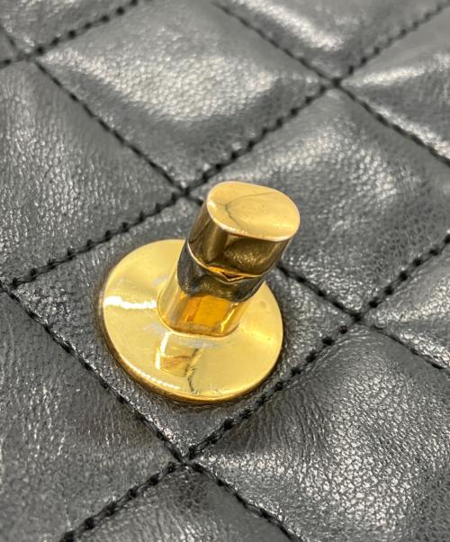 CHANEL（シャネル）CHANEL (シャネル) ハーフムーンチェーンショルダーバッグ ブラックの古着・服飾アイテム
