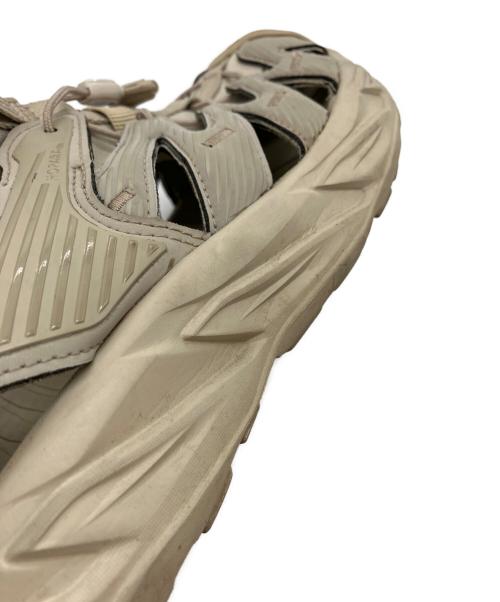 HOKAONEONE（ホカオネオネ）HOKAONEONE (ホカオネオネ) HOPARA サンダル ベージュ サイズ:US11の古着・服飾アイテム