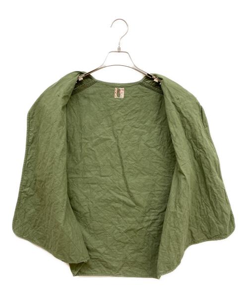 MILITARY（ミリタリー）MILITARY (ミリタリー) Belgian Army Quilted Vest オリーブ サイズ:-の古着・服飾アイテム